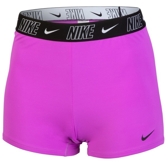 Nike Pants - Nike Pro 3” training short purple/black and white size X-LARGE